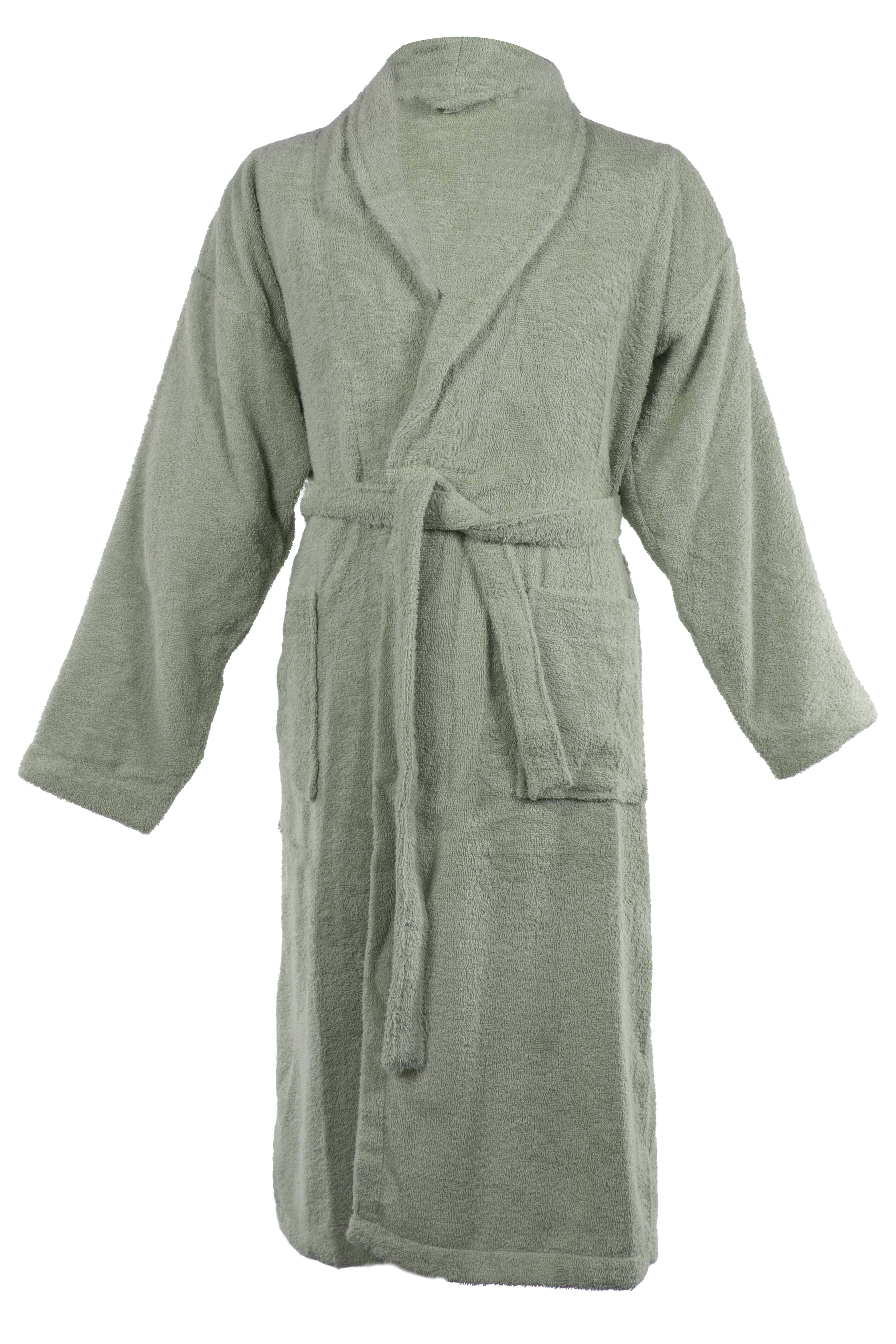 Bathrobe LINDU XXL - seafoam green