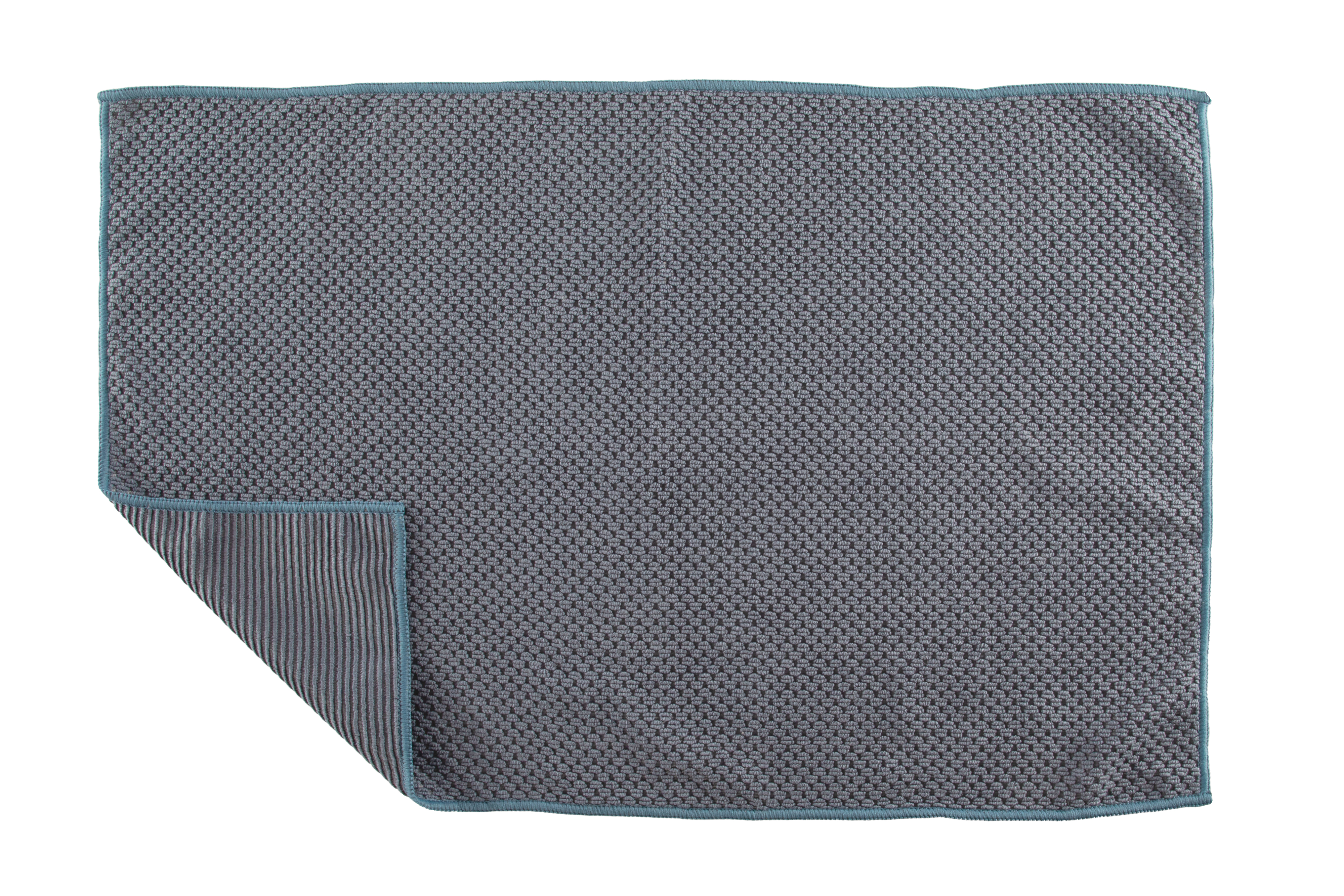 Torchon RICE - SET/2 - microfibre - 40x60 cm, blue stone