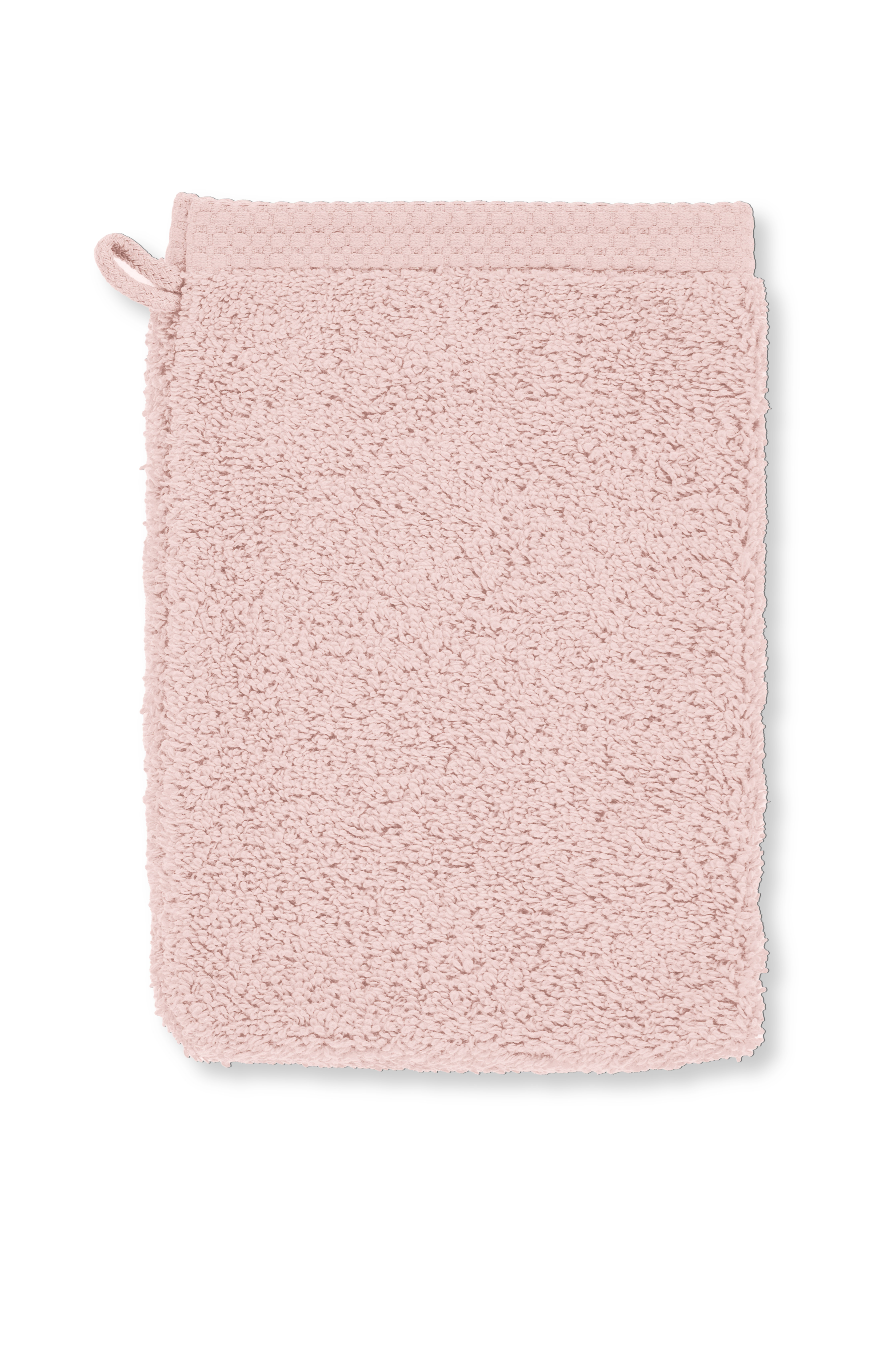 Washing glove DELUX 15x21cm - set/2, soft pink