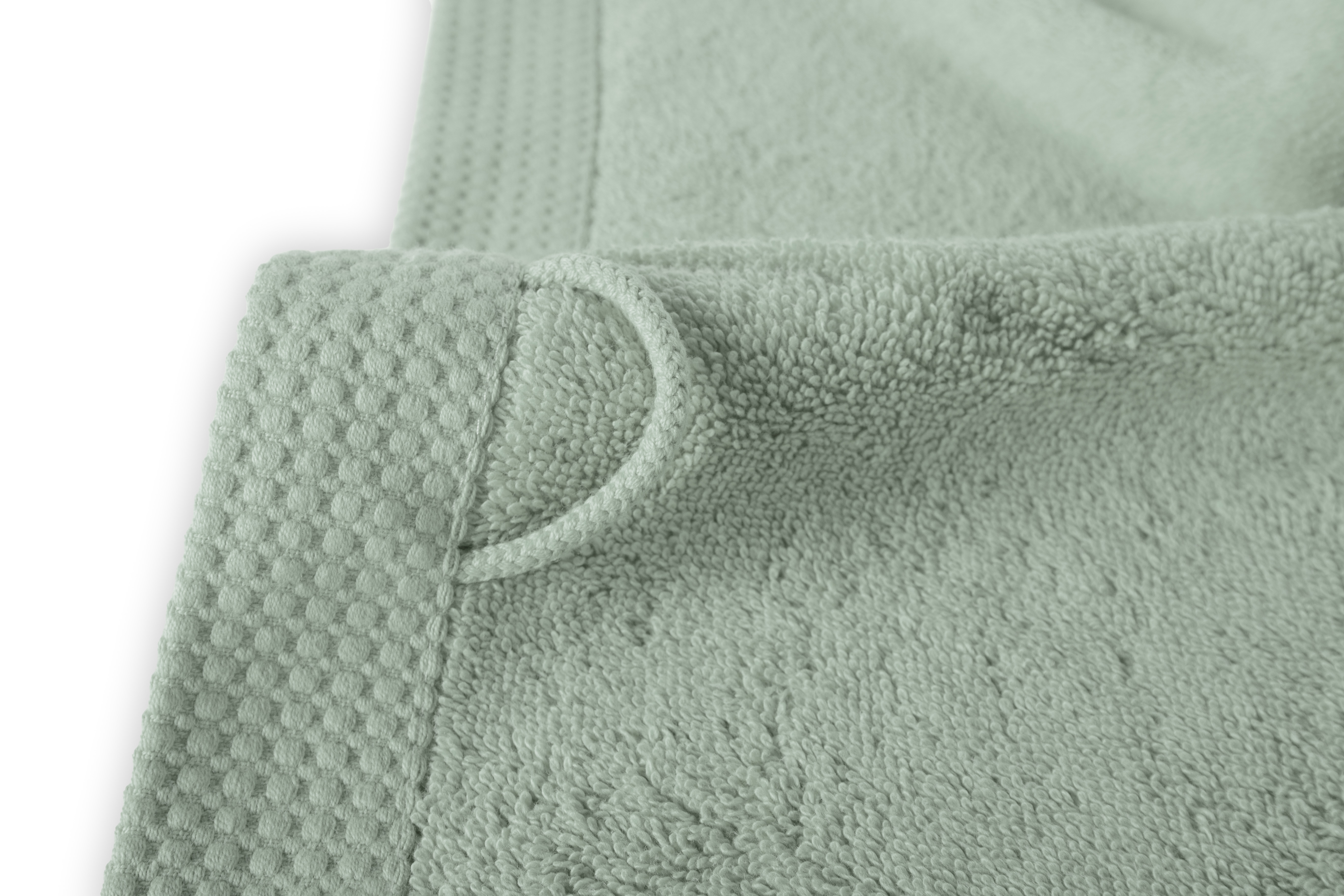 Shower towel DELUX 100x150cm, stone green