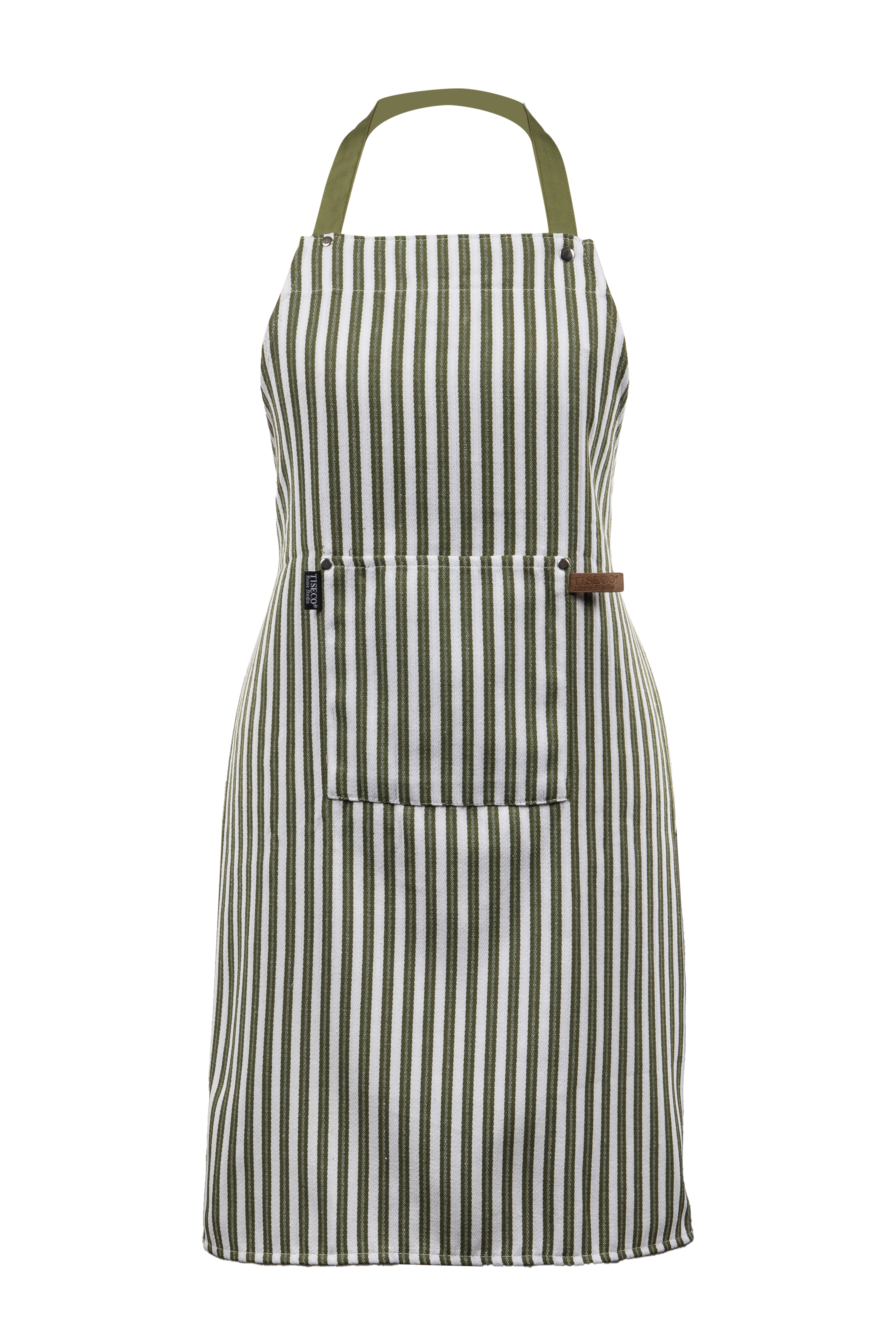 Apron YINTE - 68x85 cm, greenolive