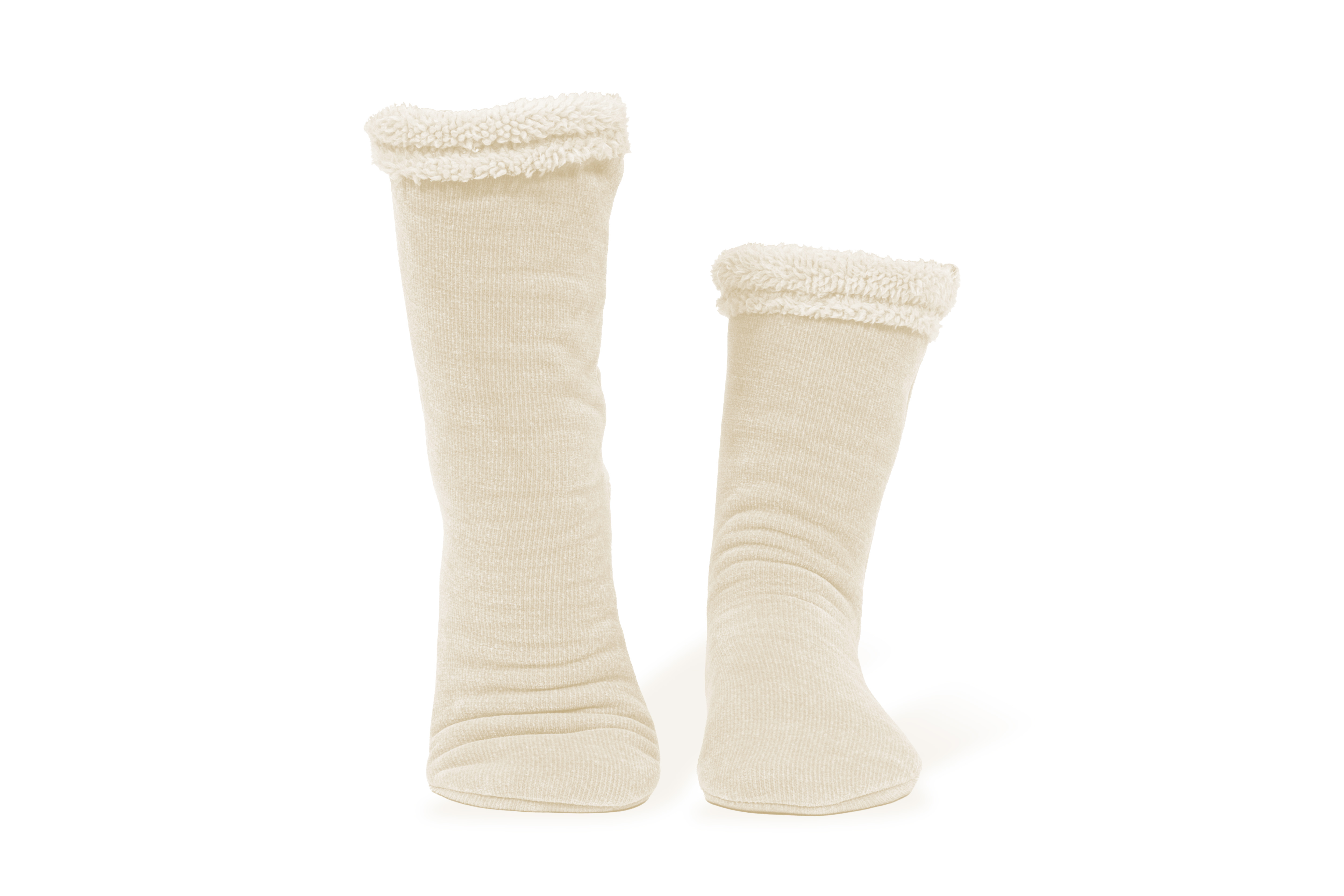 Socks ROCHER - 1 pair - 11x43 cm, ivory