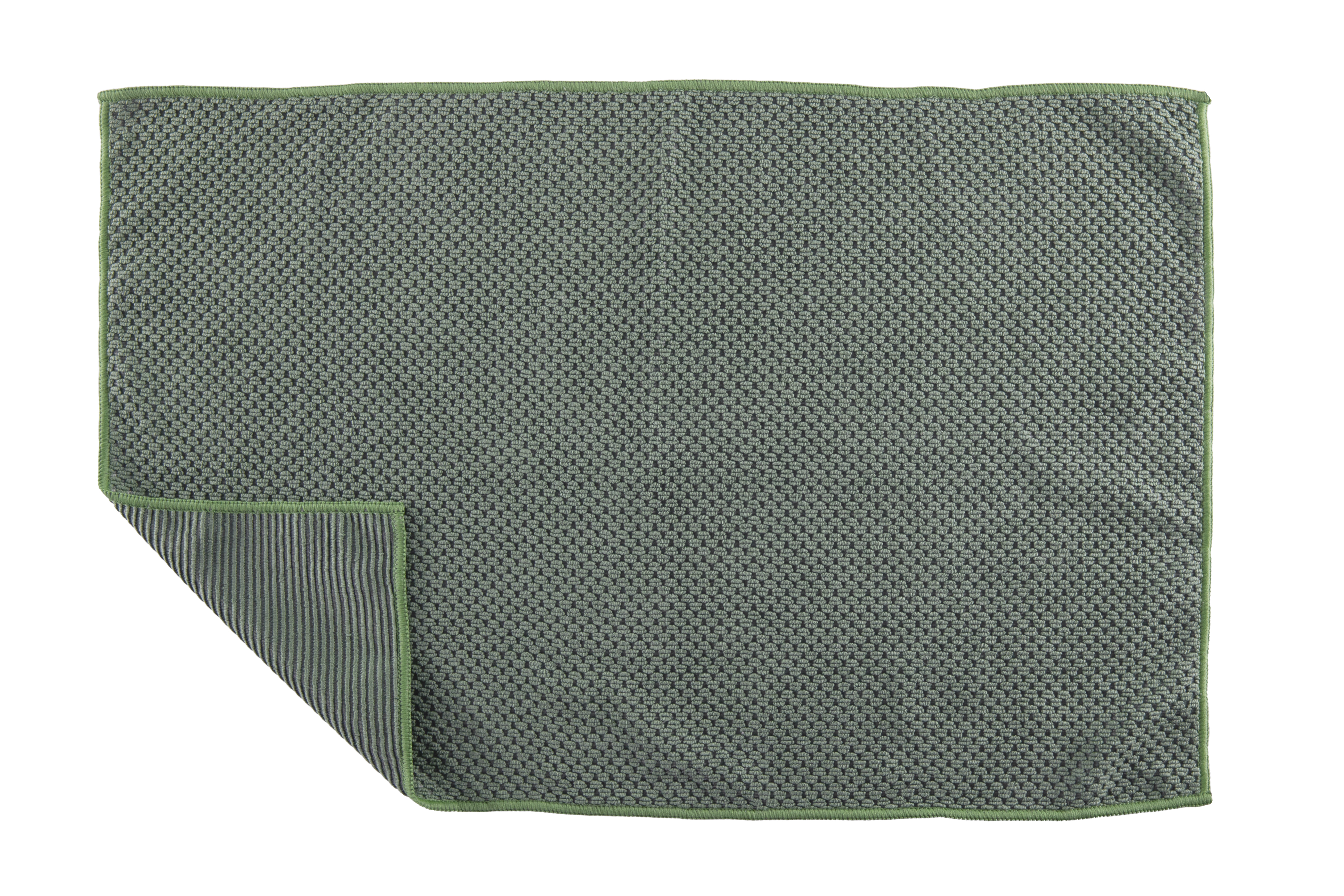 Keukenhanddoek RICE - SET/2 - microvezel - 40x60 cm, green stone