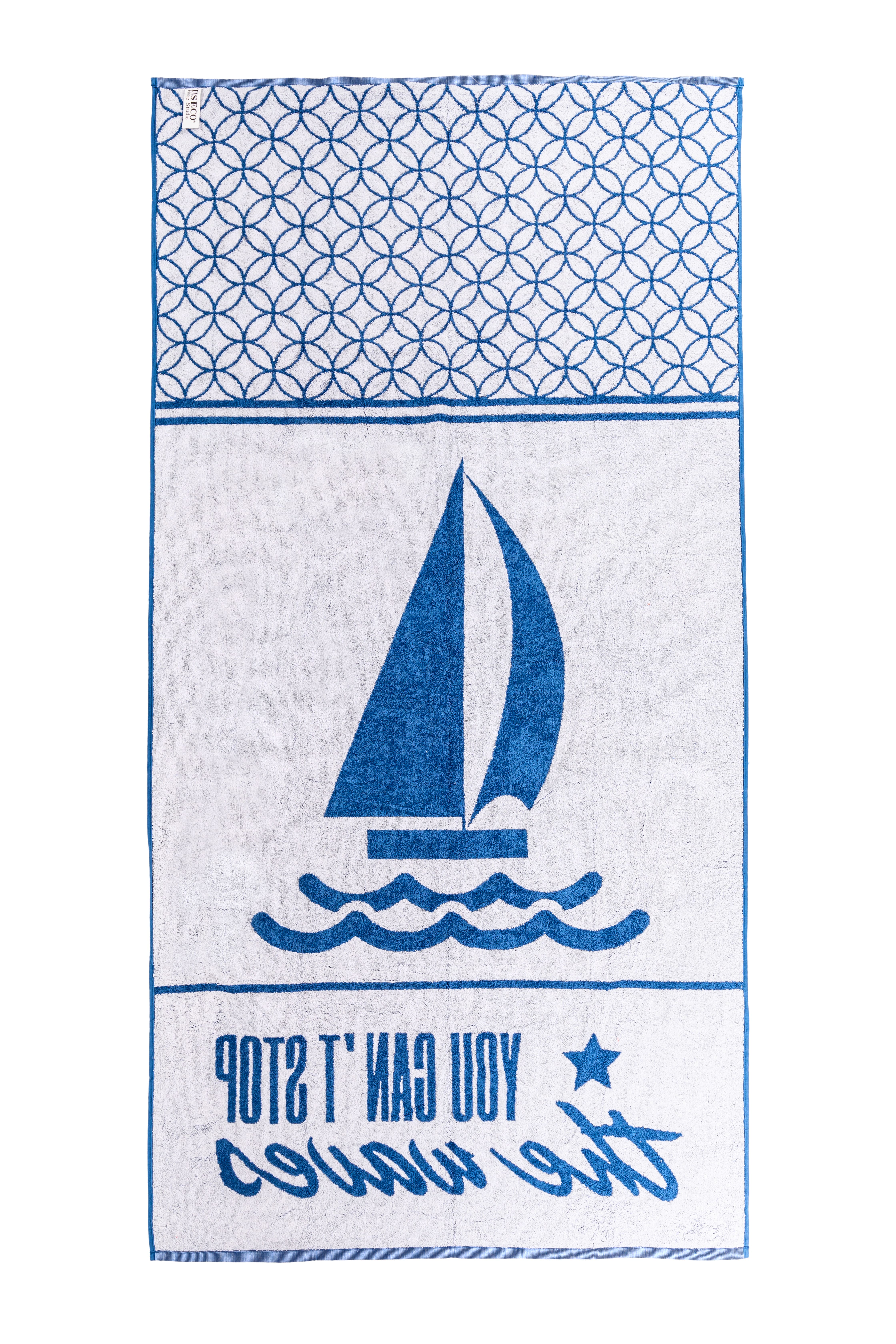 Beach towel BEACHLIFE, 90x180 cm, Waves