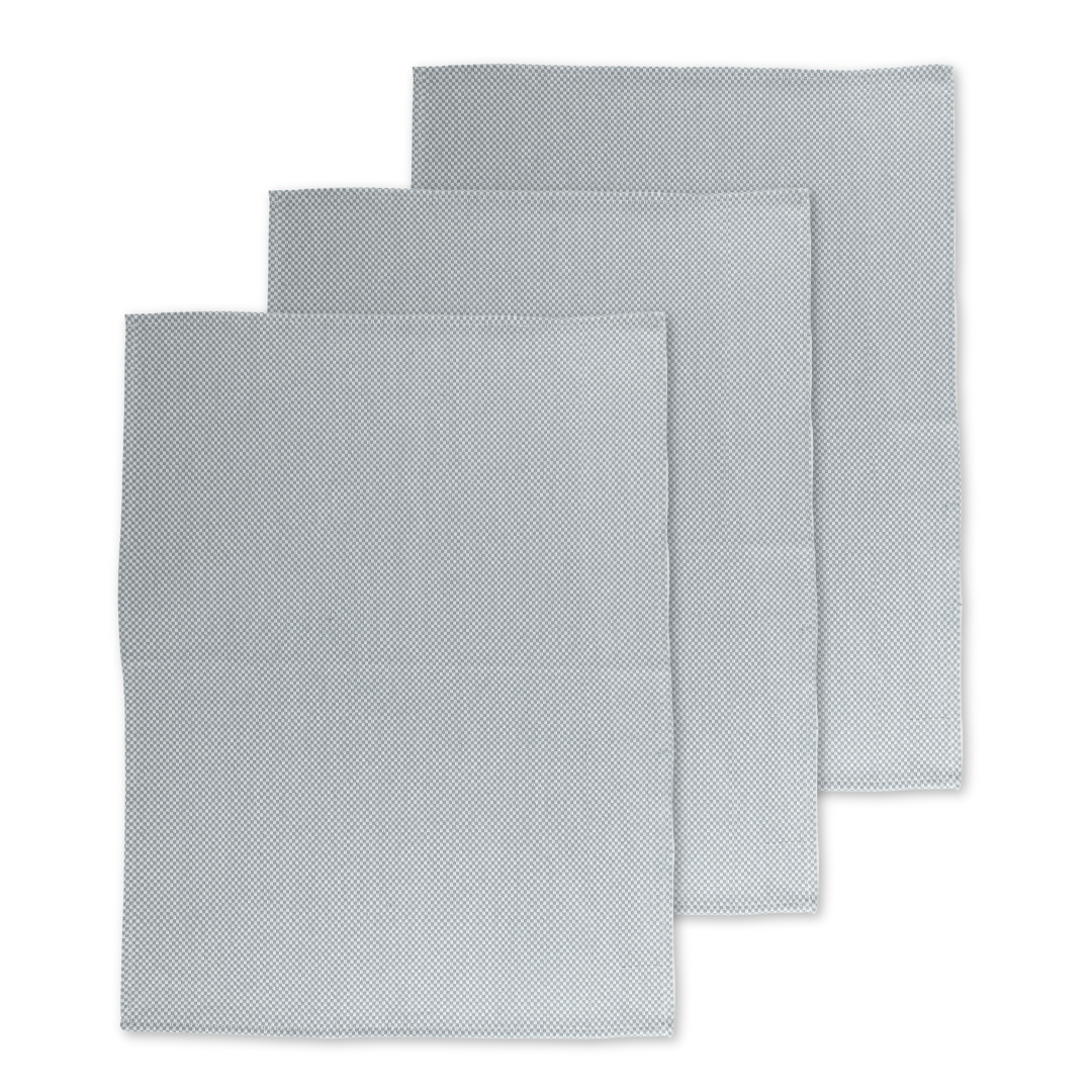 Keukenhanddoek DOBBY - SET/3 - 51x72 cm, nova blue