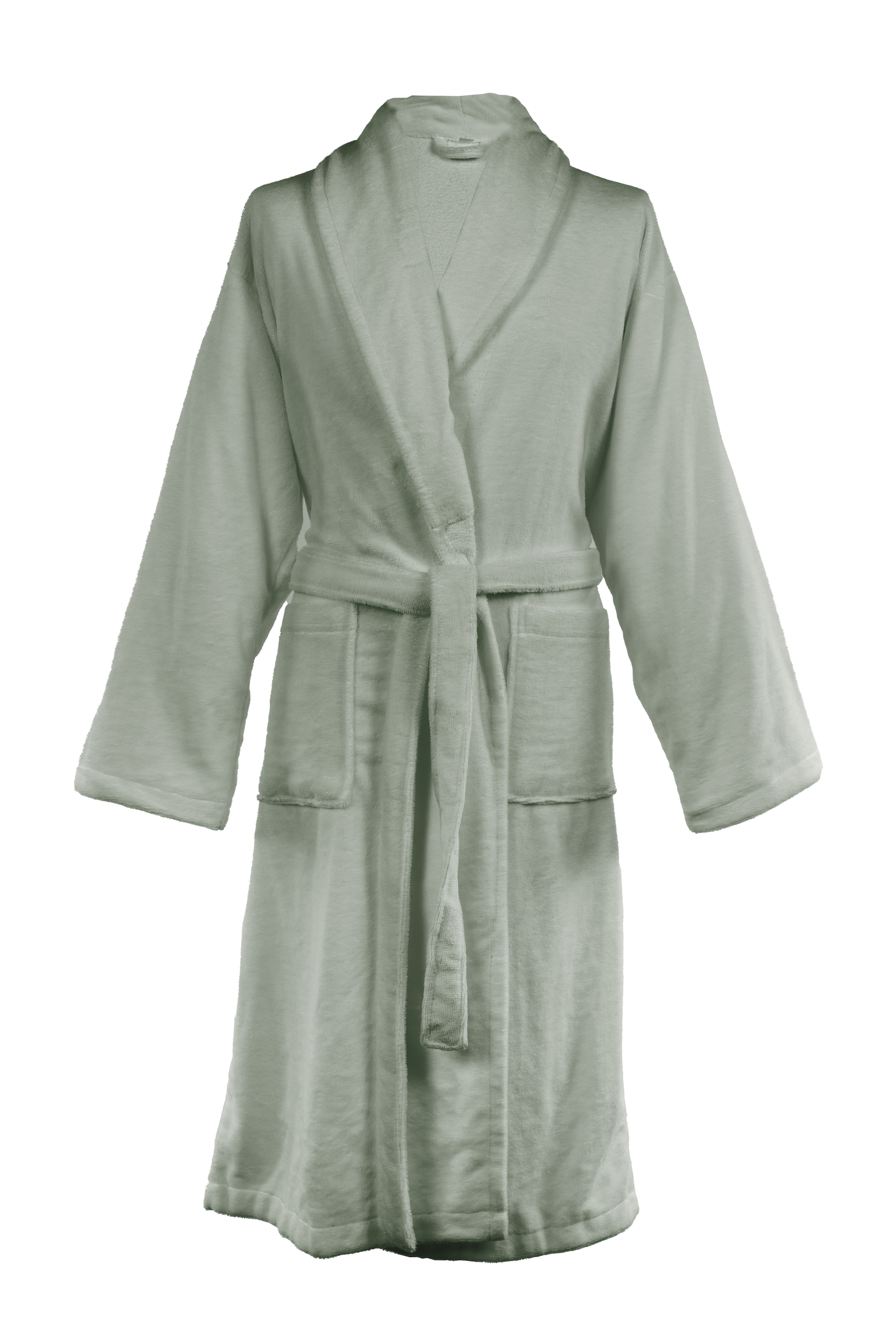 Bathrobe TRIGA - 2XL - unisex, seafoam green