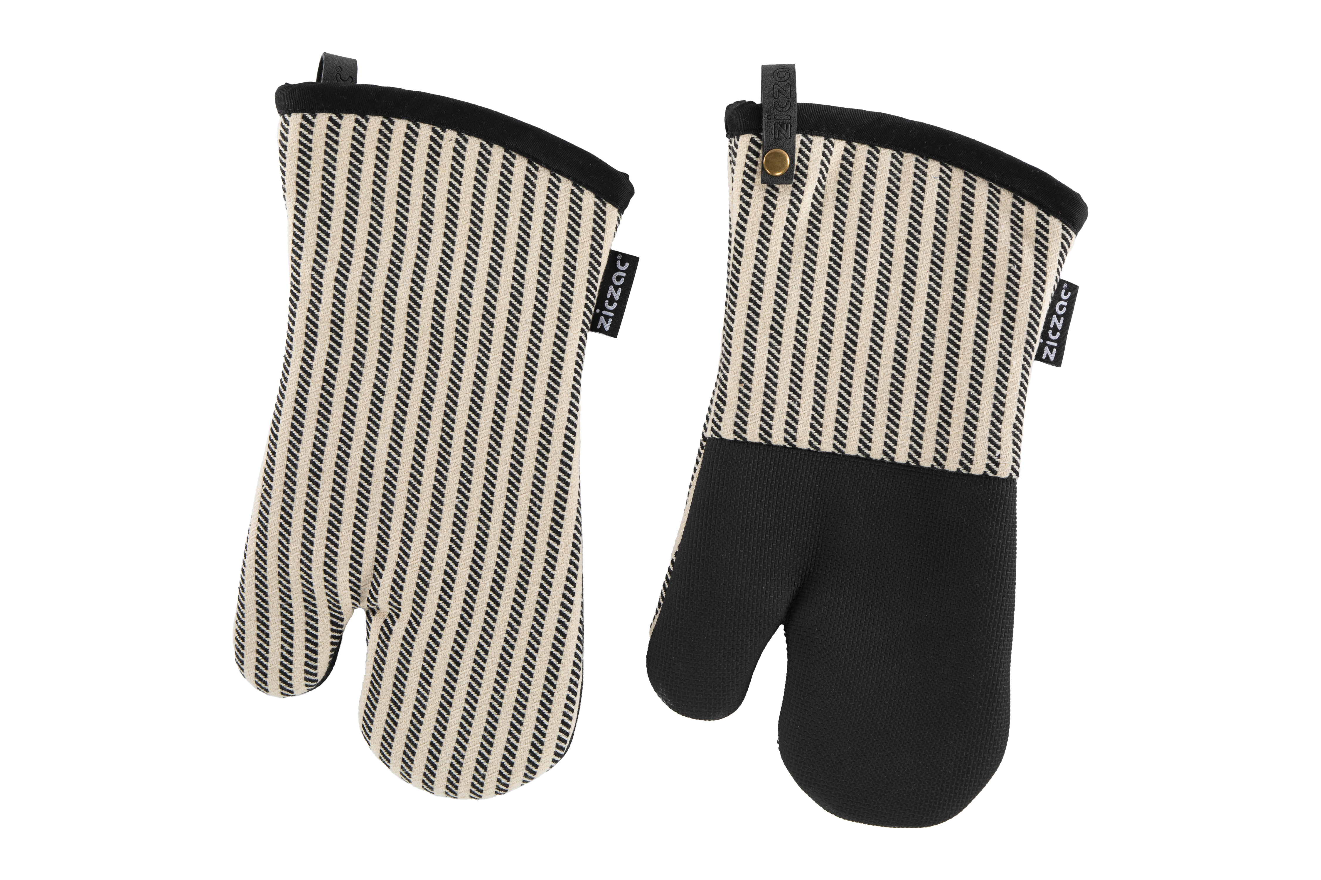 Gants de cuisine TOLEDO - SET/2 - 17x33 cm, noir