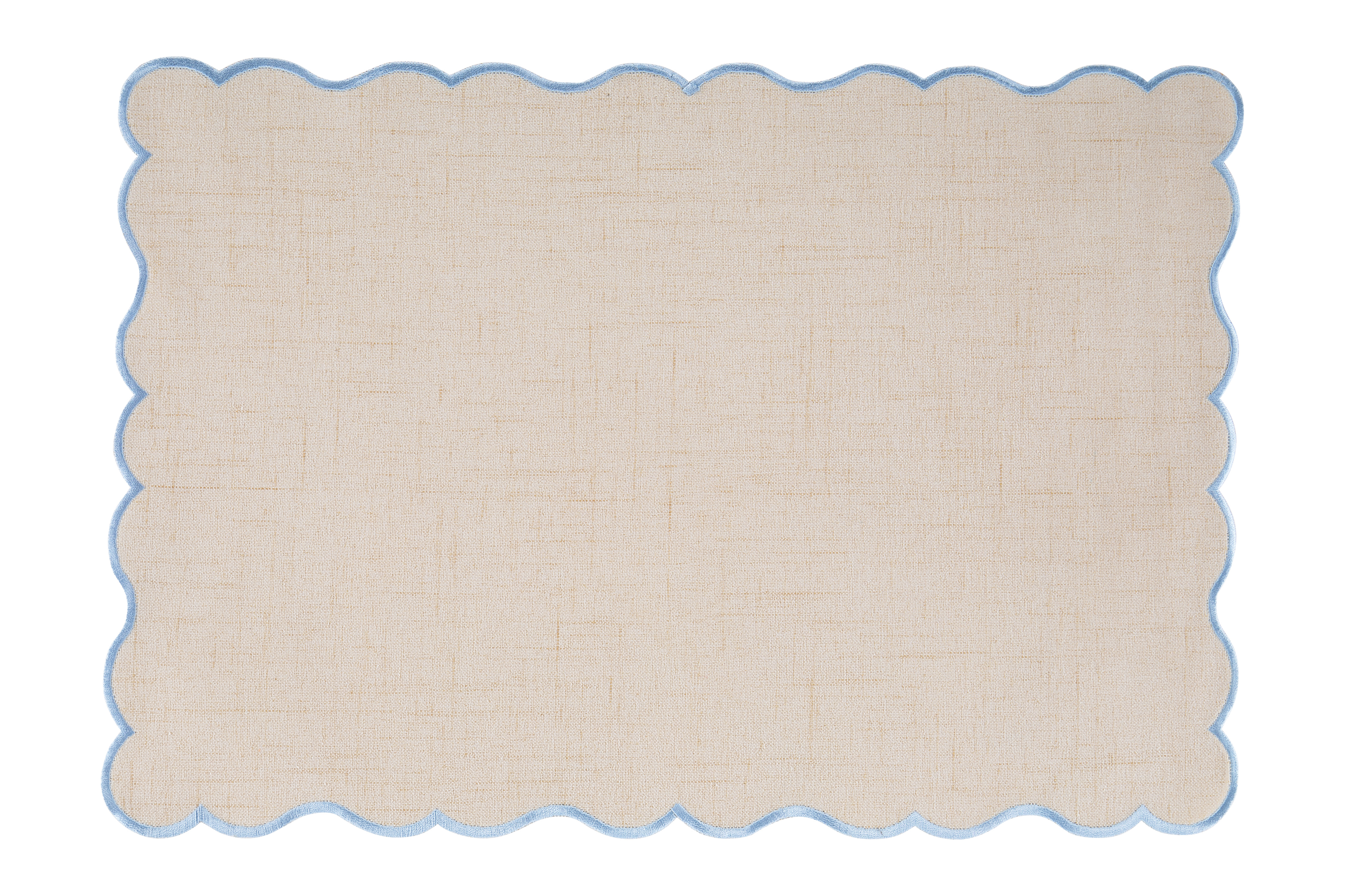 Placemat NOURA - linen - 30x43 cm, blue