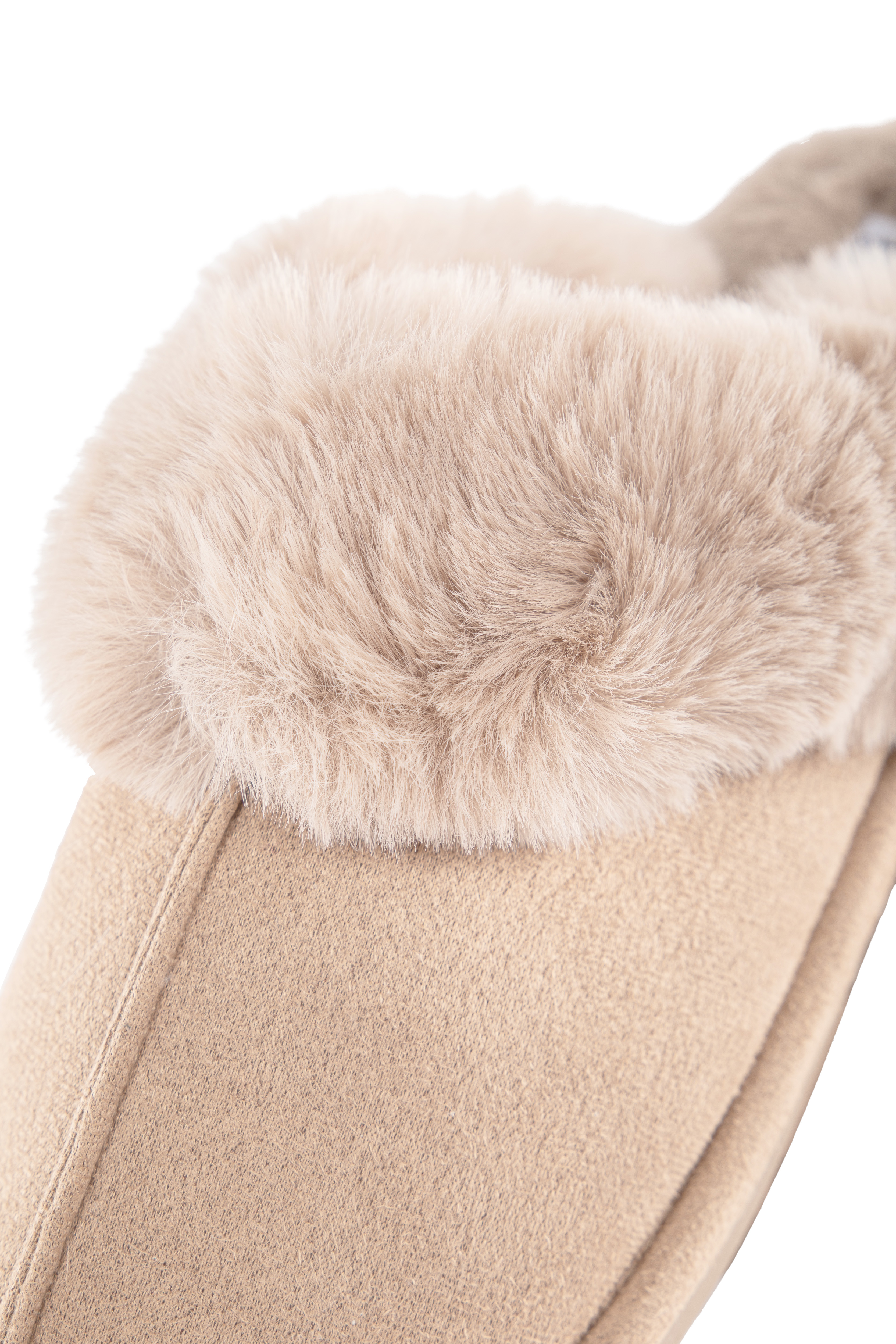 Suede pantoffels SNUGGS 38/39, beige