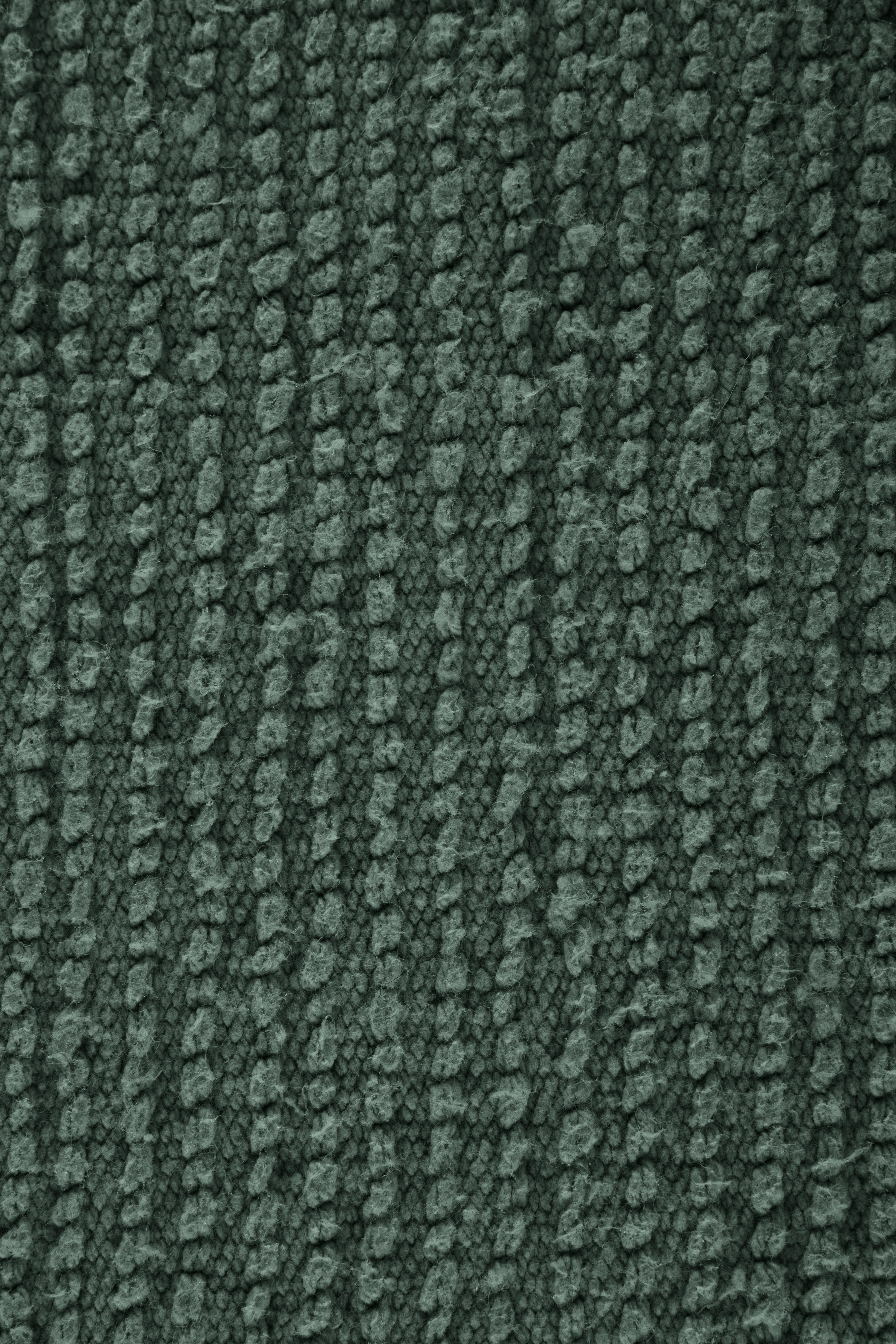 Badtapijt RIVA - katoen antislip, 60x100cm, dark green