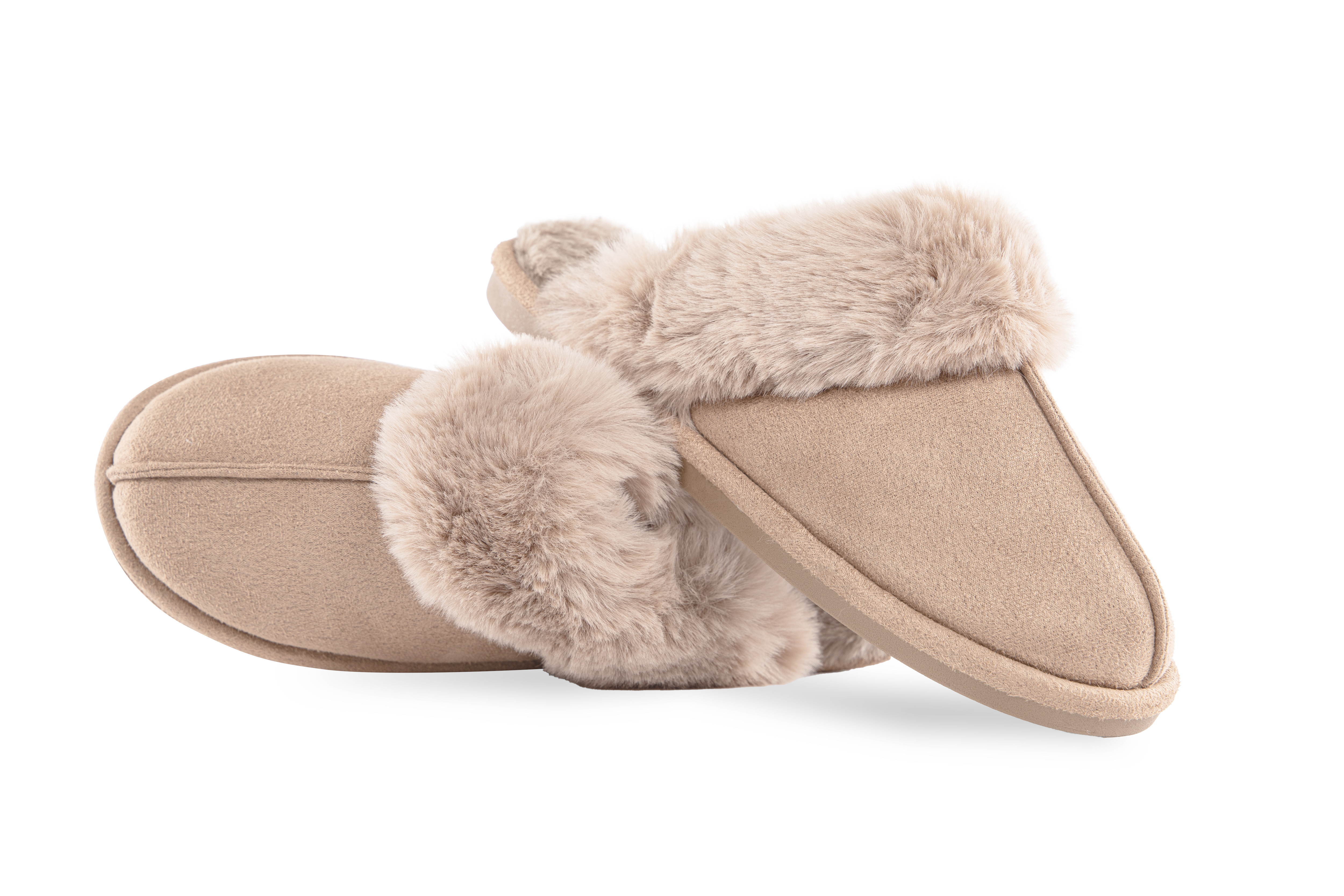 Pantouffles suede SNUGGS 38/39, beige