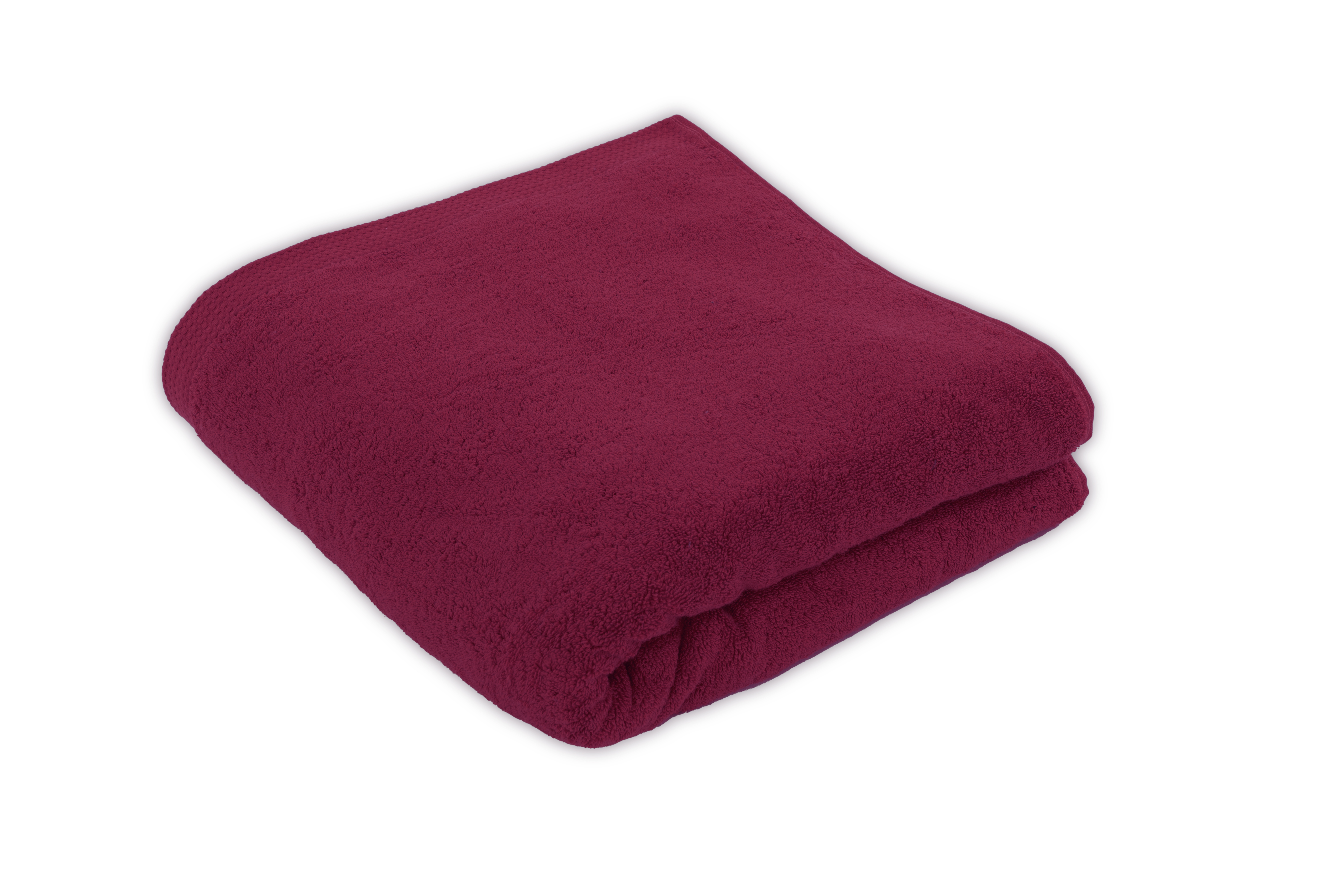 Shower towel DELUX 100x150cm, red