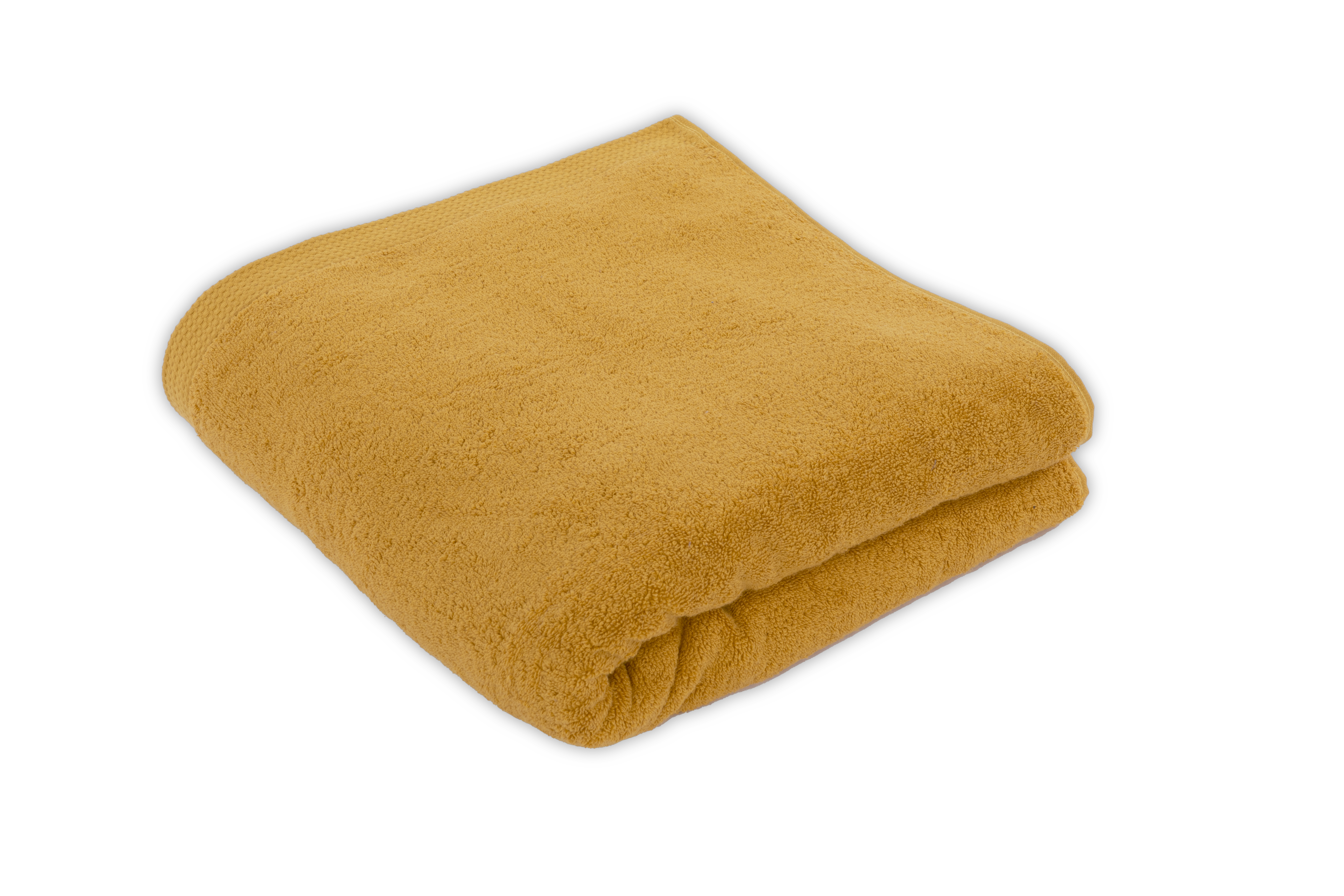 Shower towel DELUX 100x150cm, tangerine