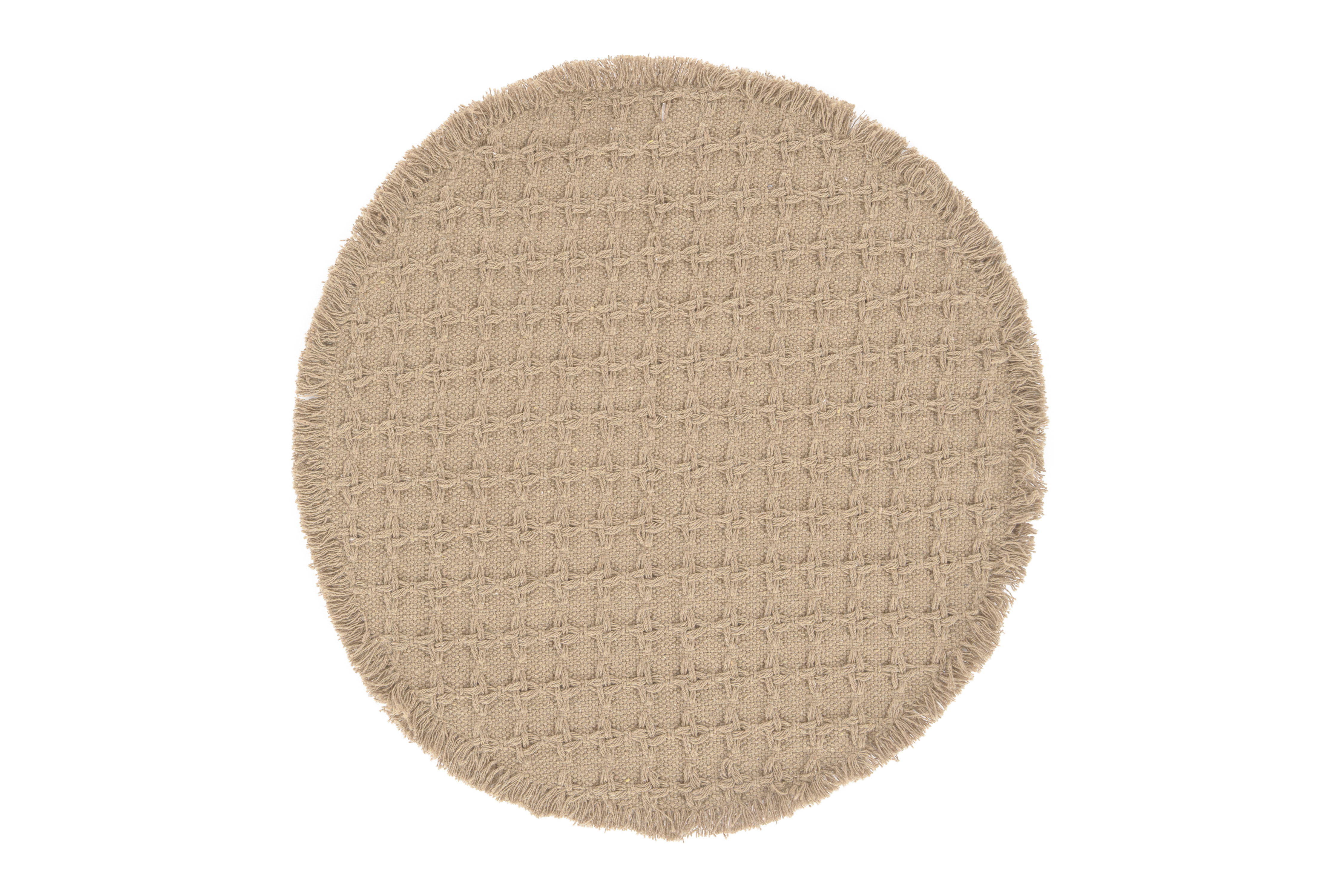 Placemat YUNA - Dia 38 cm - Round, sand