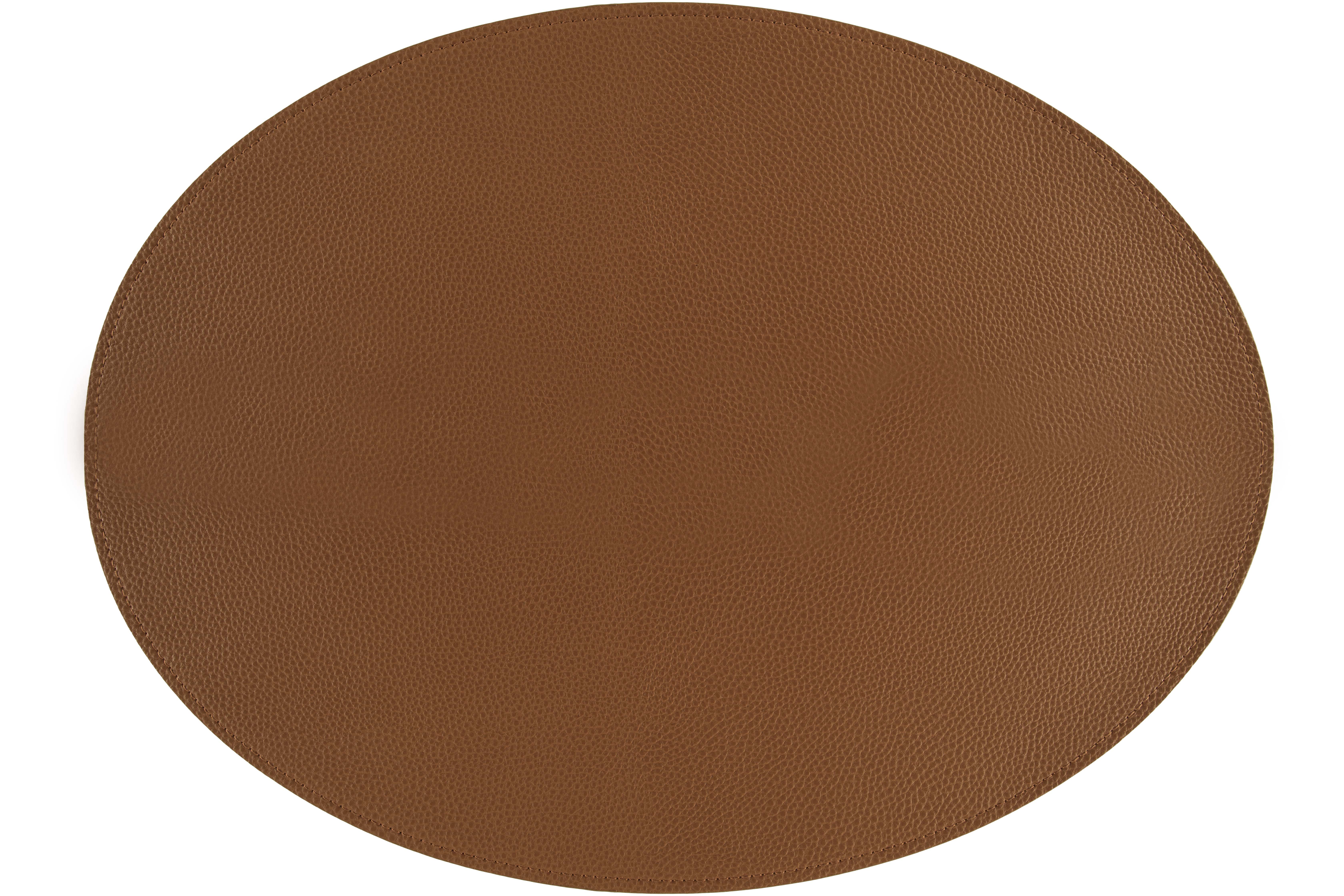Placemat Trudo oval, 33x45cm, lightbrown