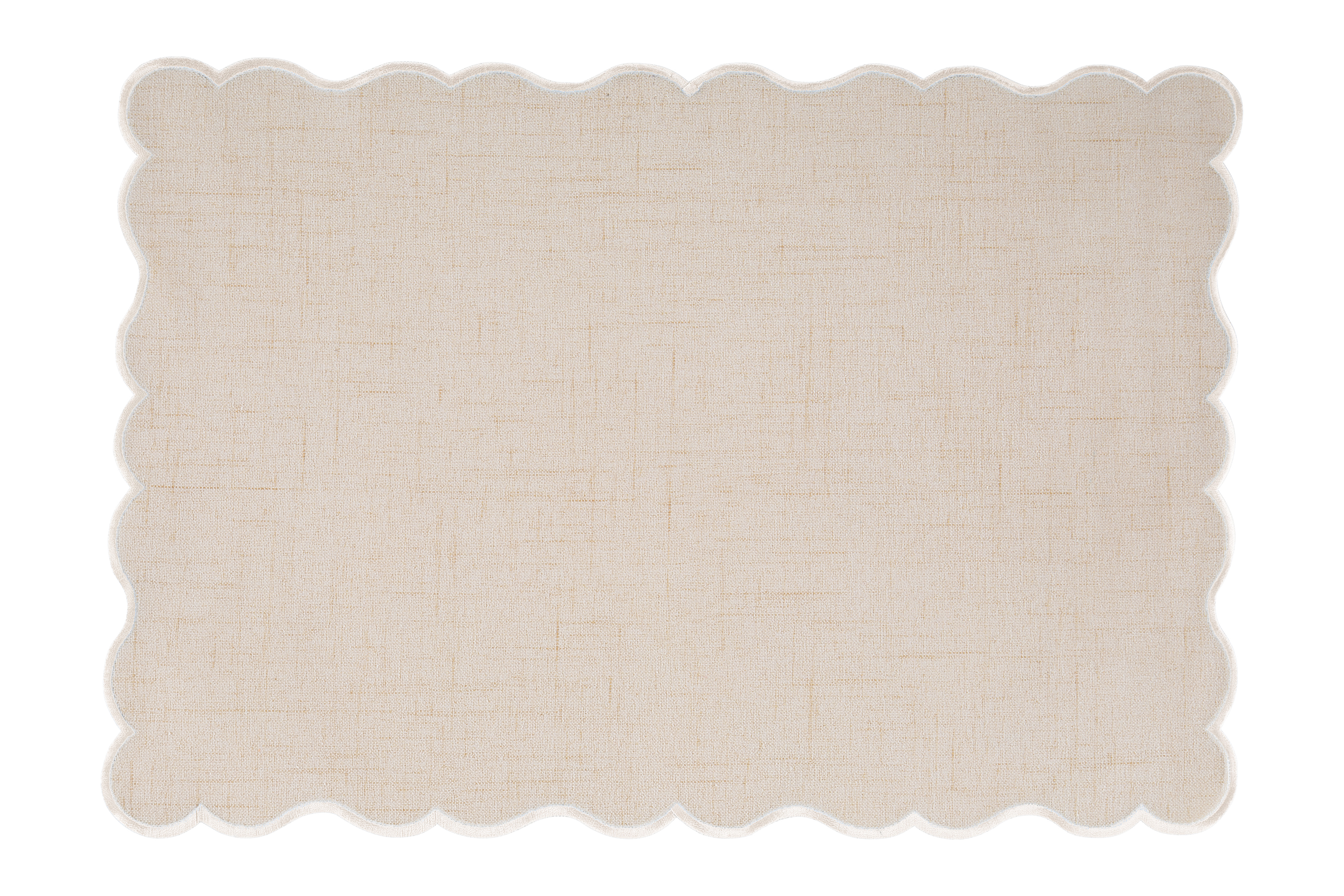 Placemat NOURA - linen - 30x43 cm, ivory