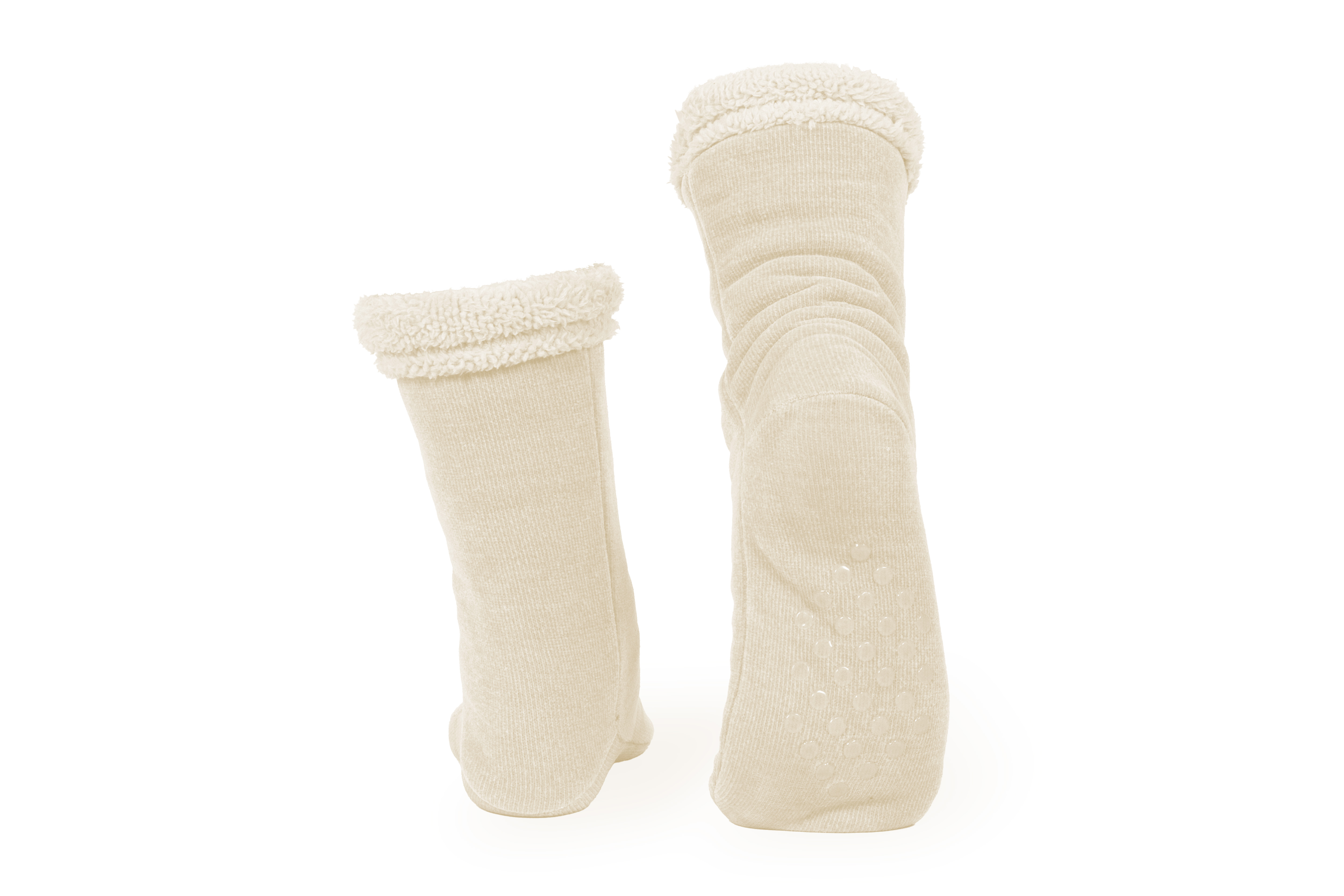 Chaussettes ROCHER - 1 paire - 11x43 cm, ivoire