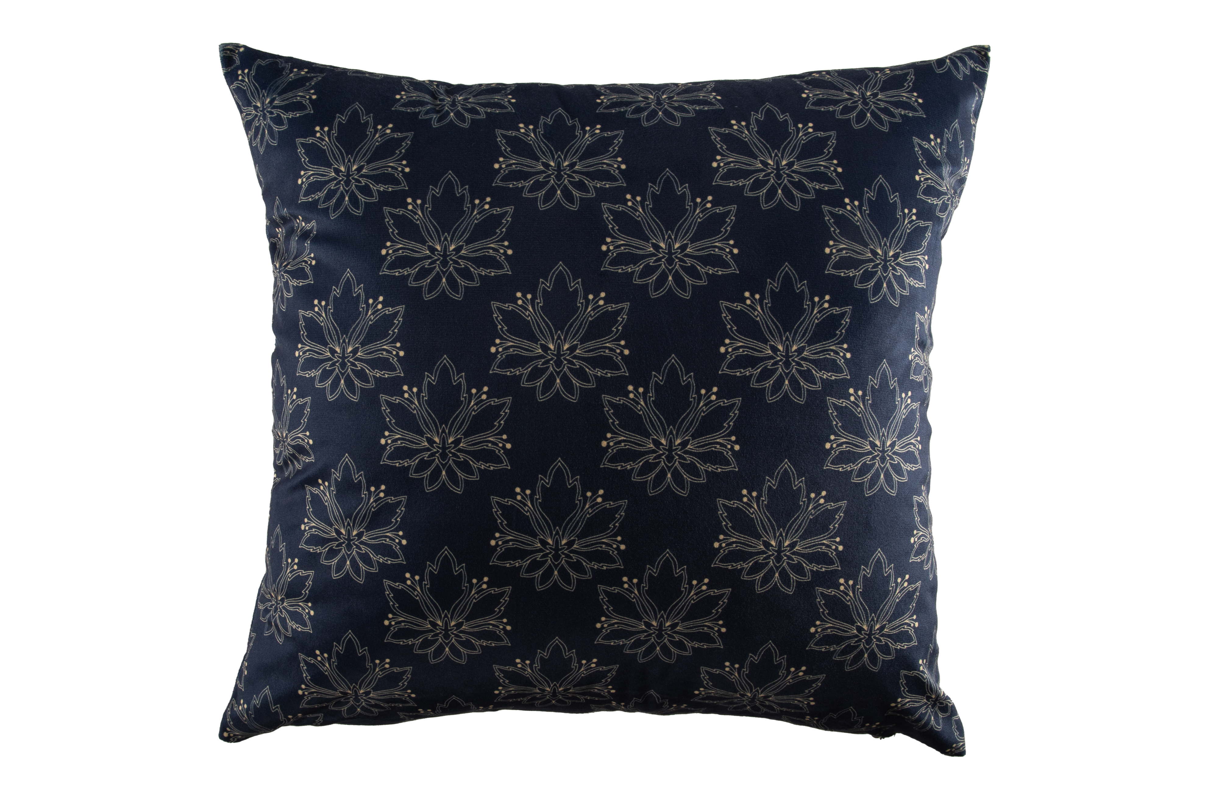 Cushion (filled) 43x43 cm, Blue flowers - 04
