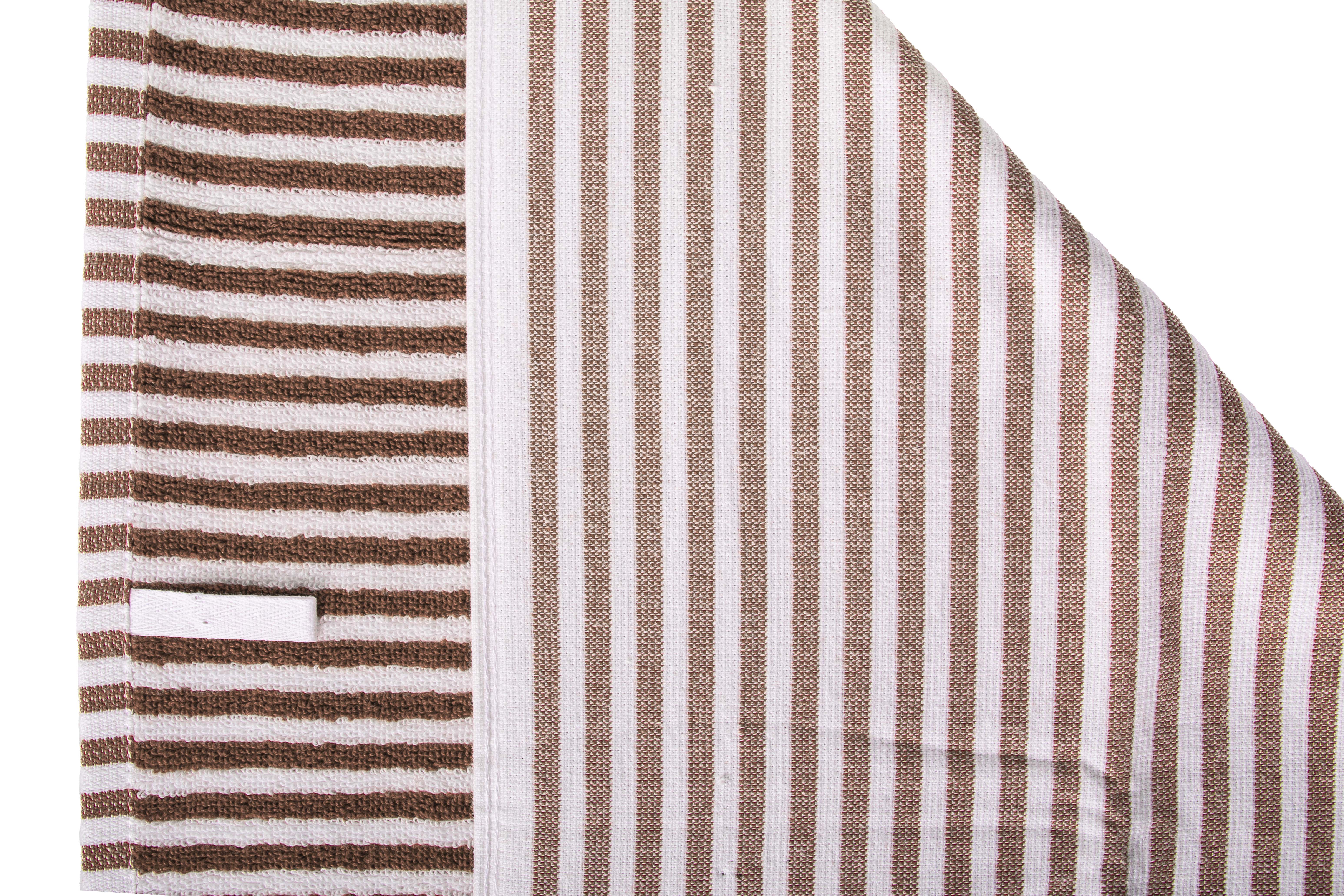 Torchons Culinary Duo Stripe 50x76 brown, set3