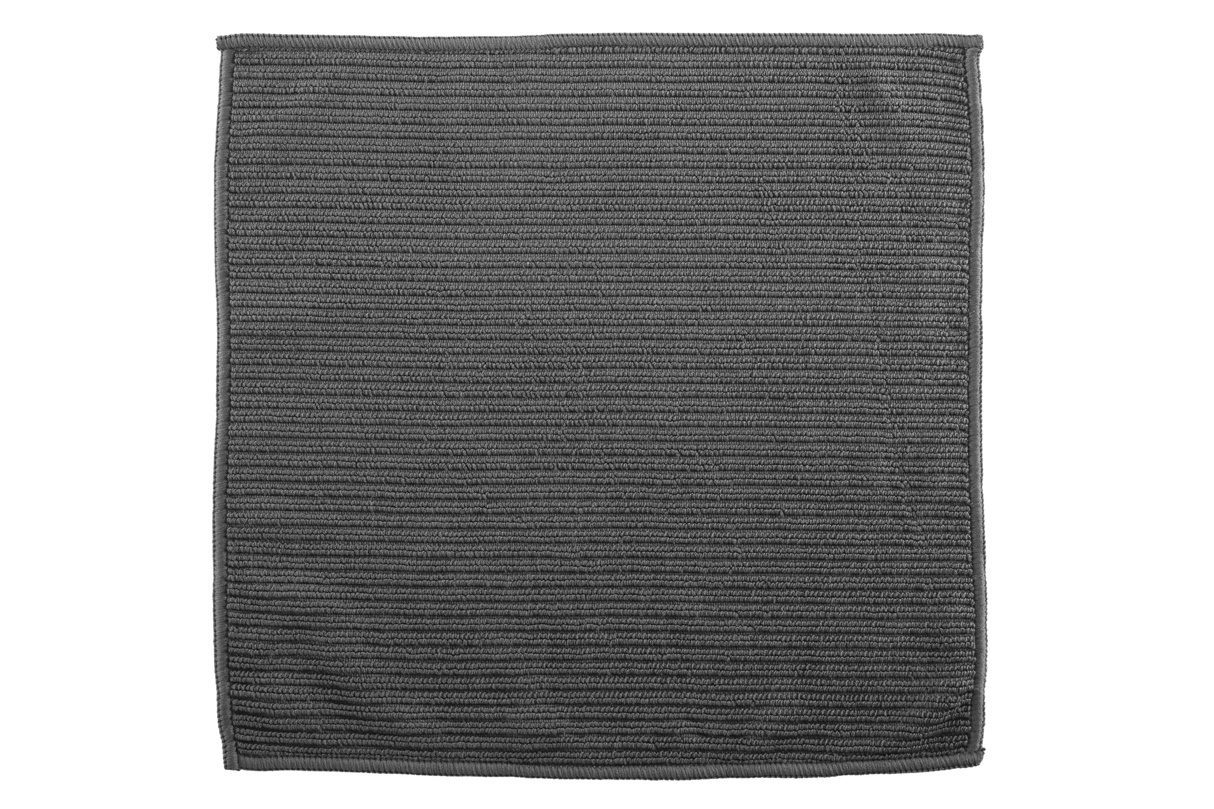 Torchon vaisselle RIB - SET/2 - microfibre - 30x30 cm, gris foncé