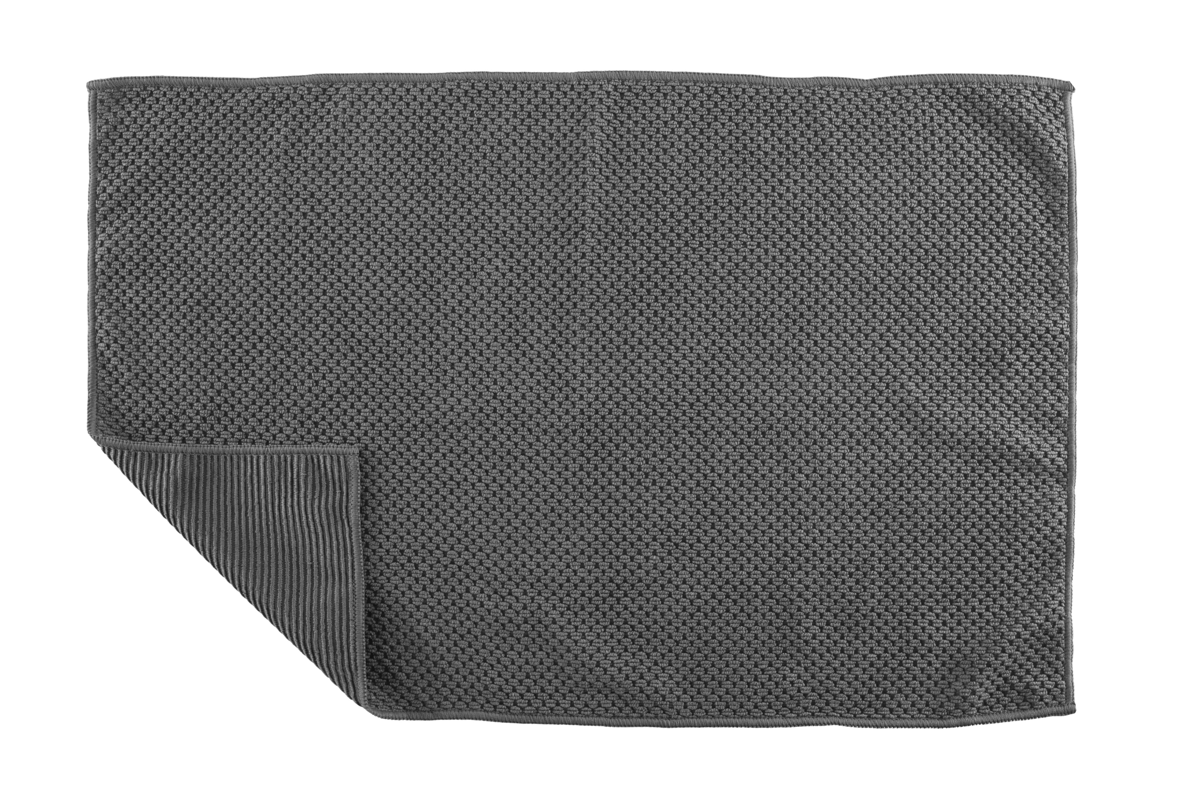 Kitchen towel RICE - SET/2 - microfiber - 40x60 cm, dark grey