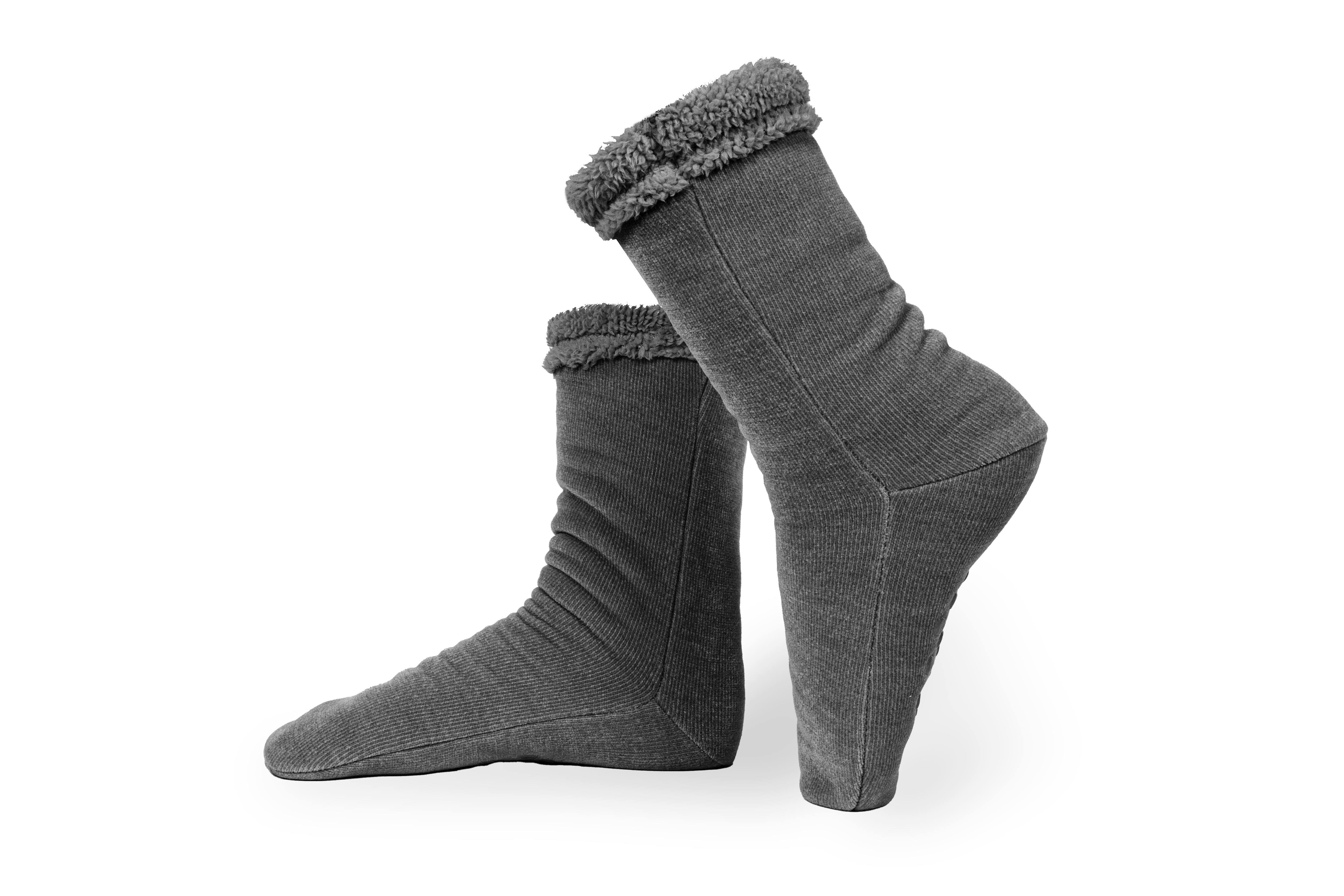 Socks ROCHER - 1 pair - 11x43 cm, grey