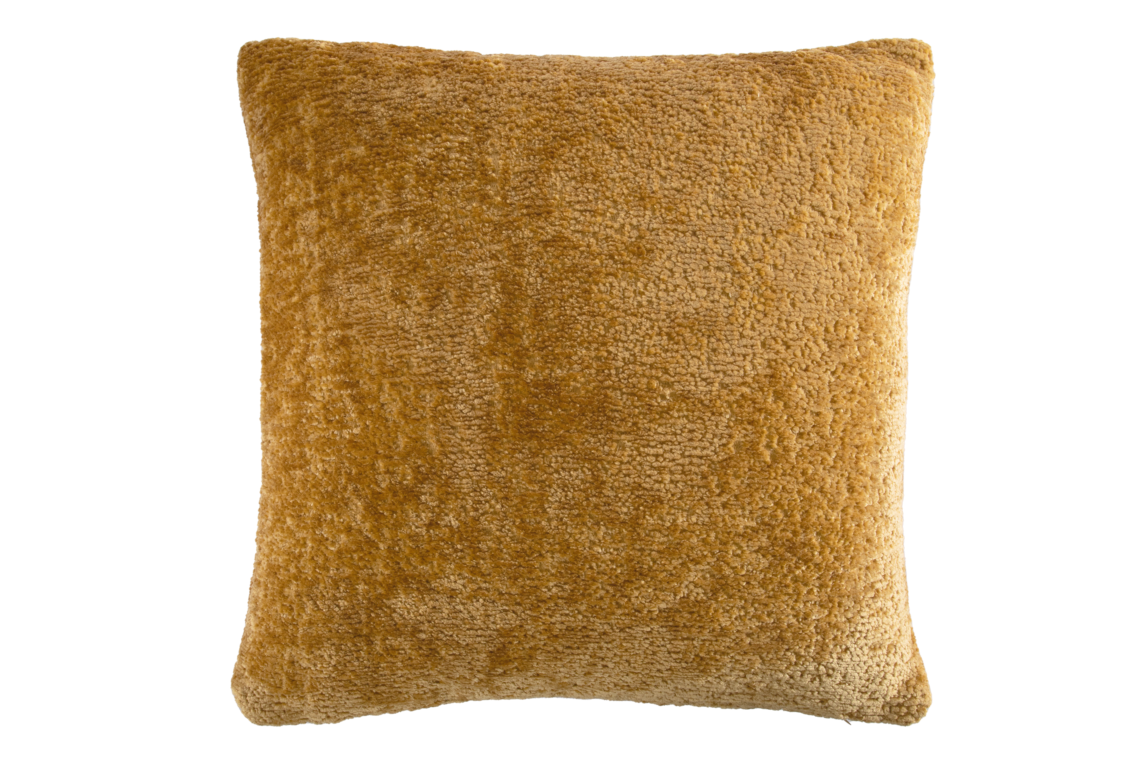 Cushion (filled) JULIE - 45x45 cm, amber gold