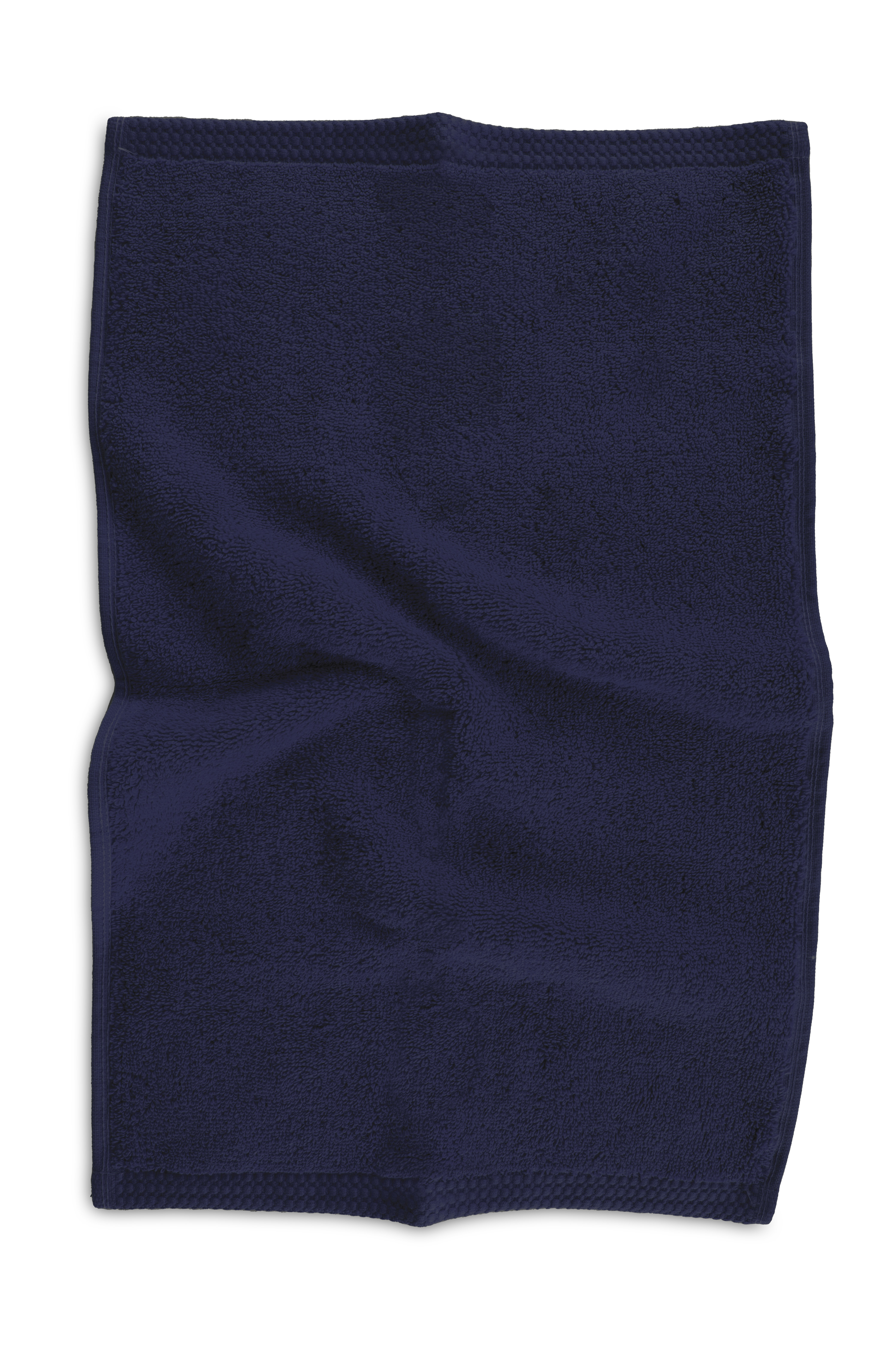 Serviette DELUX 30x50cm, dark blue
